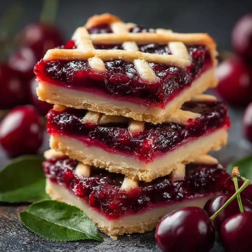 Portable & Perfect: Make-Ahead Cherry Bars for Your Next Potluck